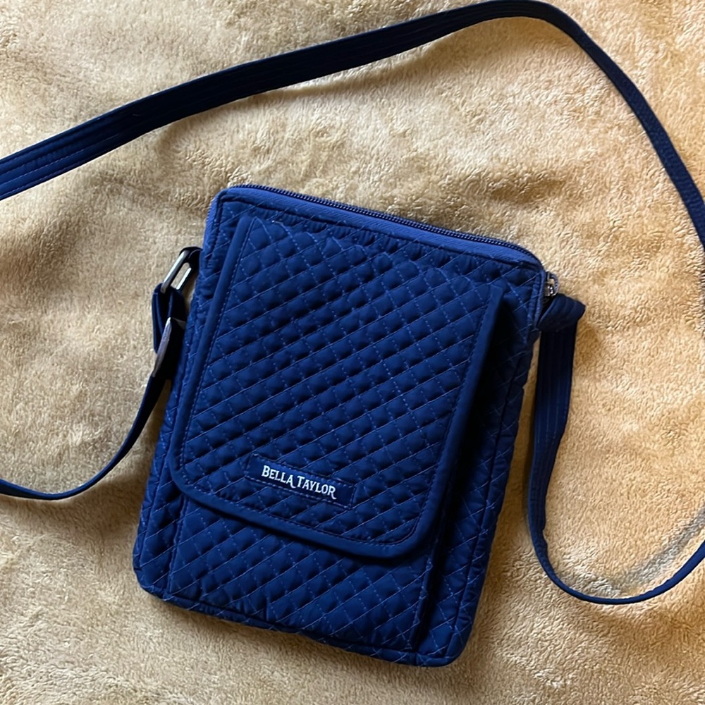 Bella Taylor quilted cross-body